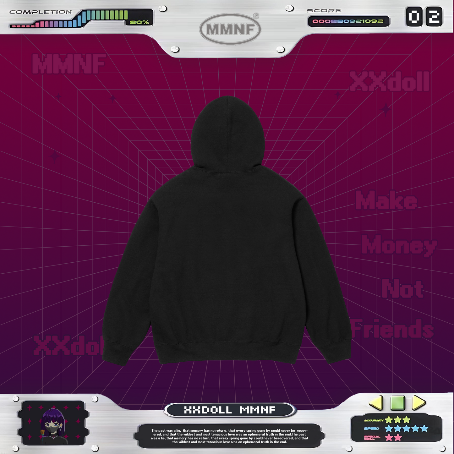 玩偶姐姐「一日女友」衛衣 限量聯名系列 xxDoll