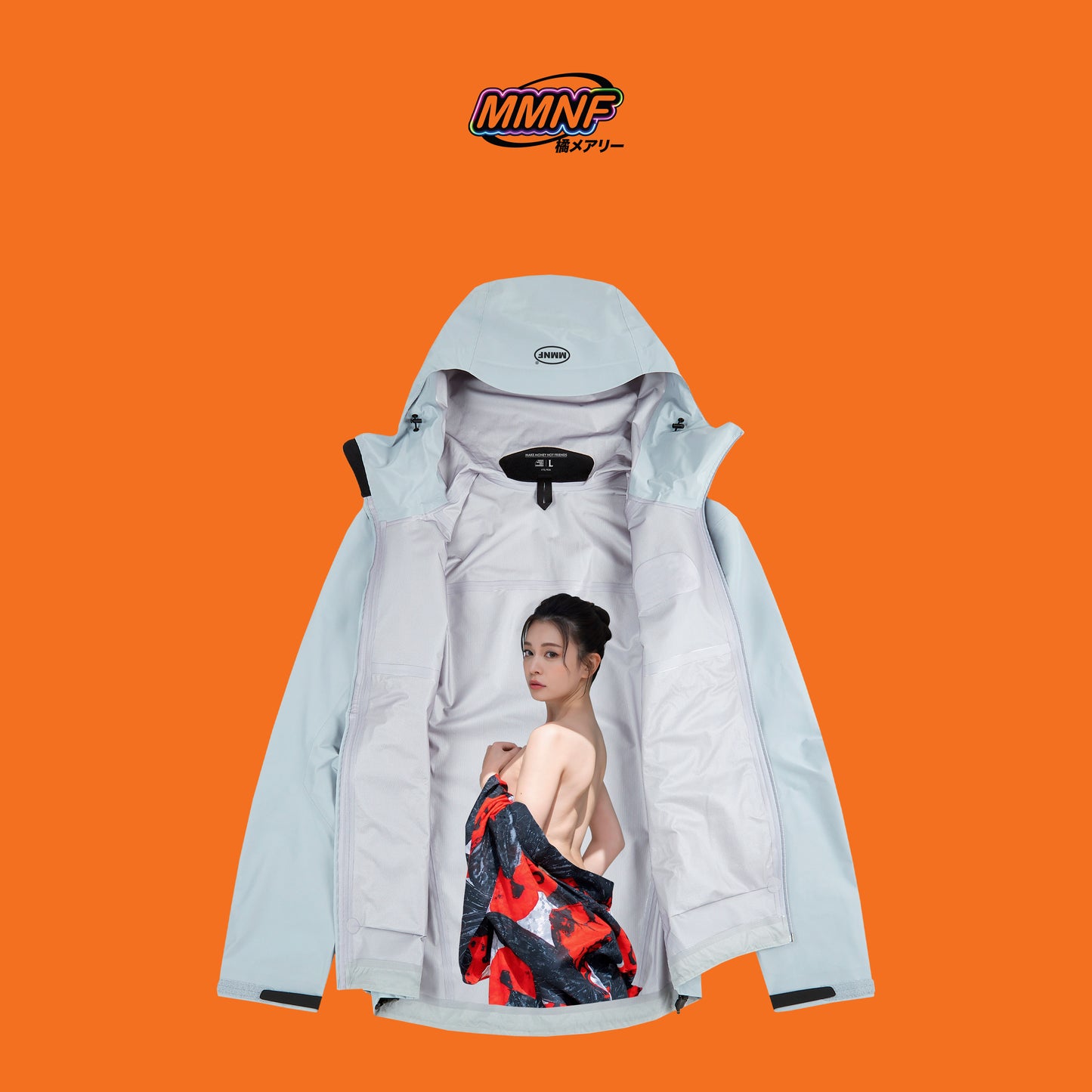 【限量 99 件】殼中歌伎 Mary in Shell 硬殼衝鋒衣