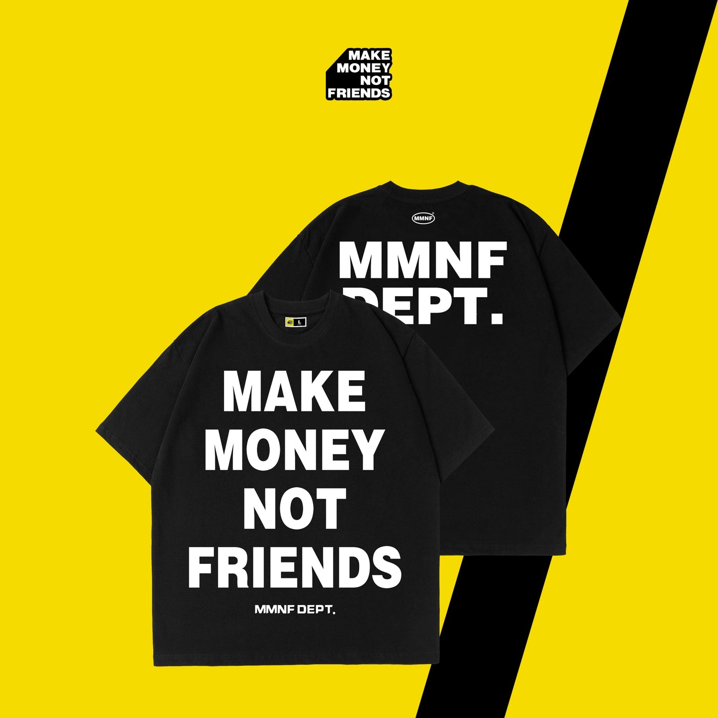 【橘瑪麗同款】賺錢不交朋友 MMNF DEPT. 美式限定 T 恤
