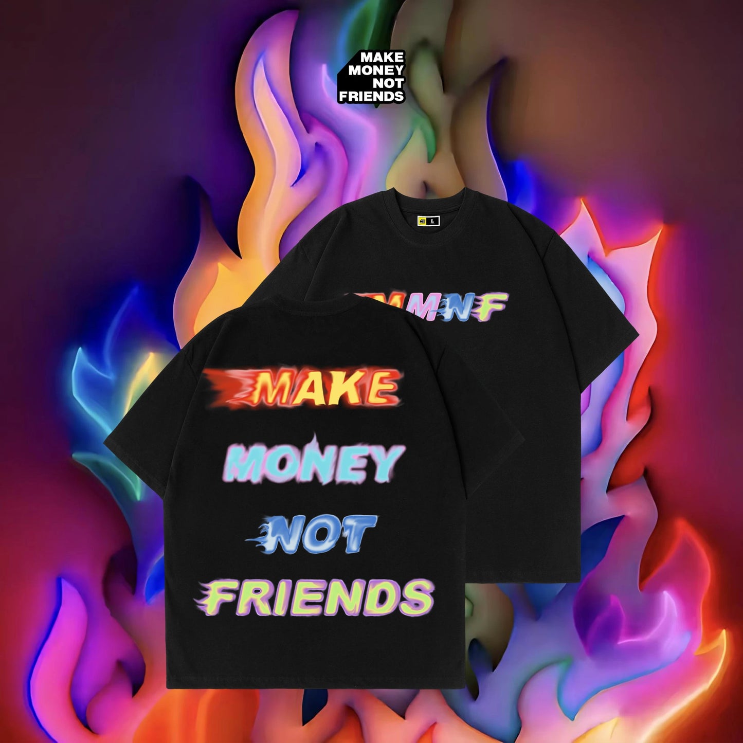 森日向子同款 Neon Flame「箴言標語」T 恤