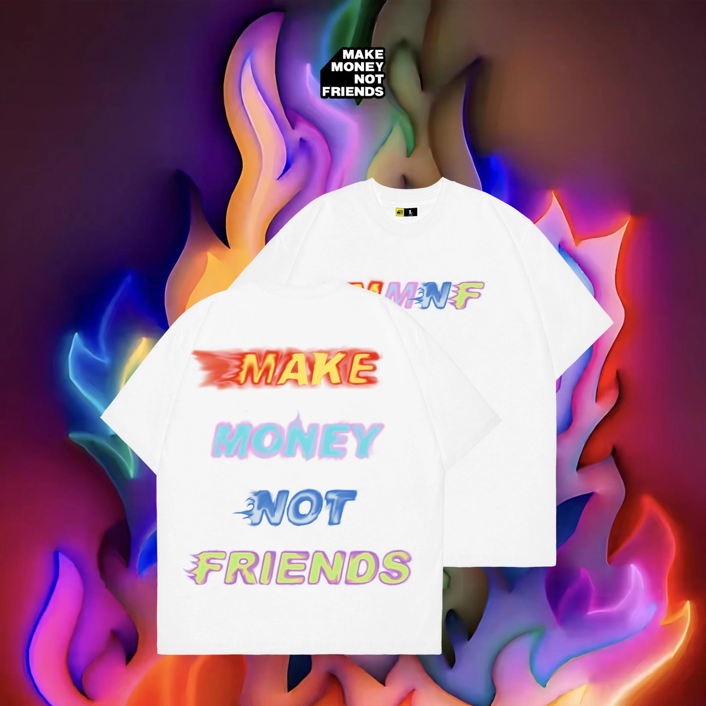 森日向子同款 Neon Flame「箴言標語」T 恤