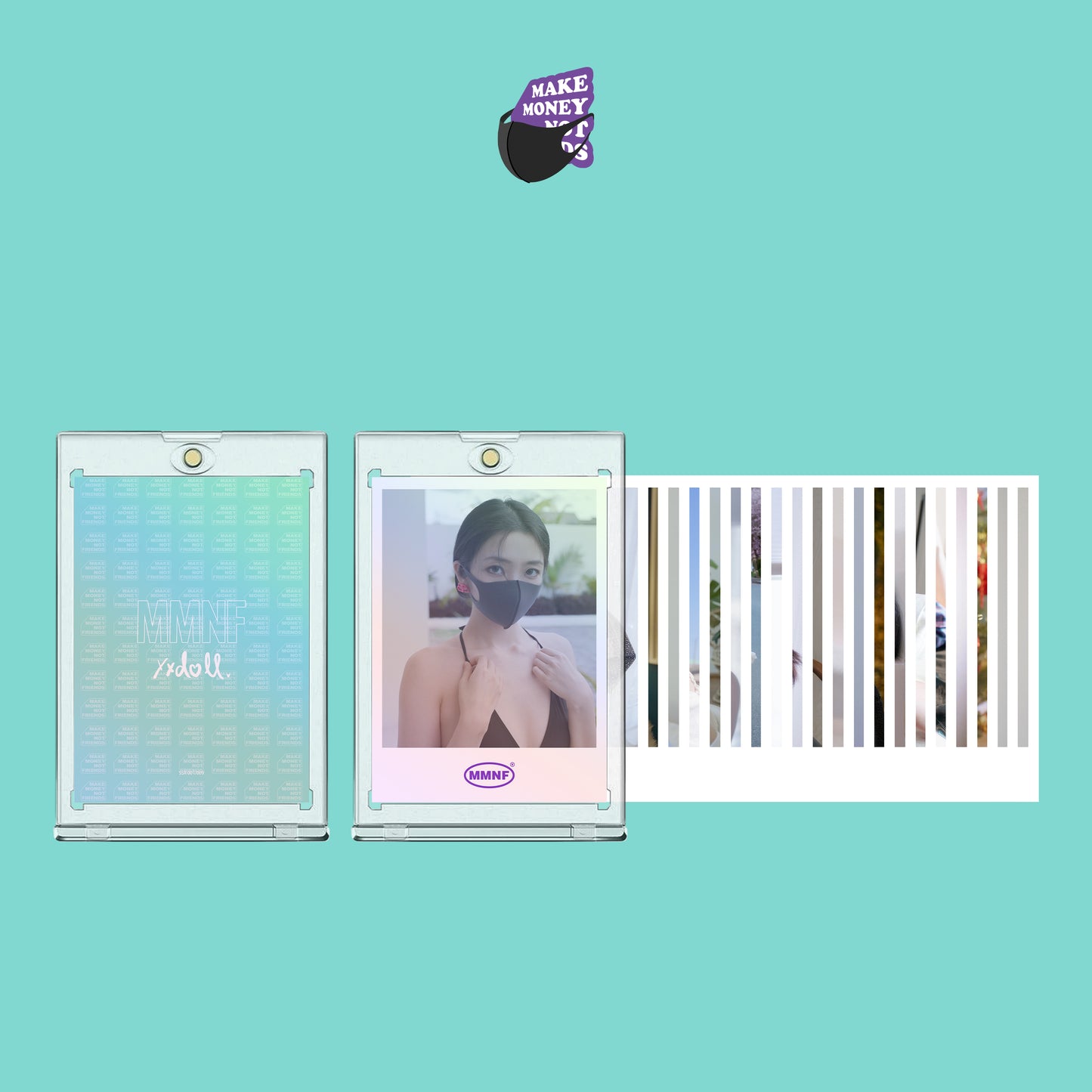 【限量199套/親簽典藏盒】玩偶姐姐「綺夢」皮衣 / 親簽鐳射卡牌+收藏級卡磚 / 限定口罩 / 手寫編號