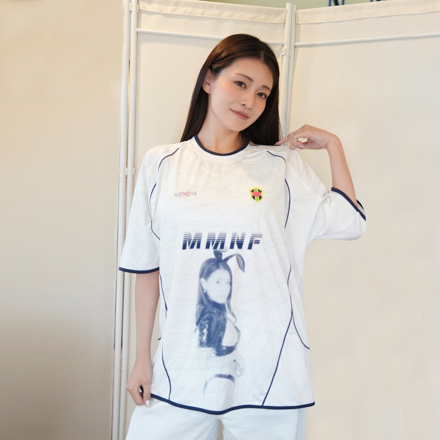 Doll sister "Pixel Wanderer" limited joint short-sleeved jersey premium denim silk limited sale