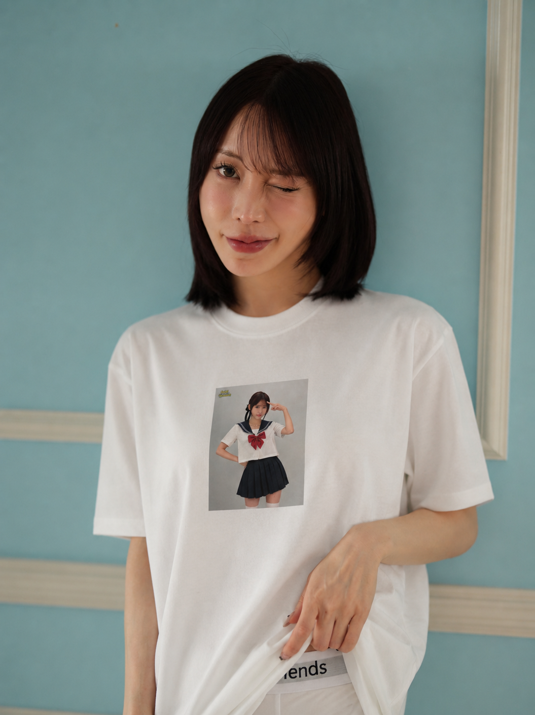 七瀨愛麗絲「水冰月 Photo」T恤 正版聯名 限量系列