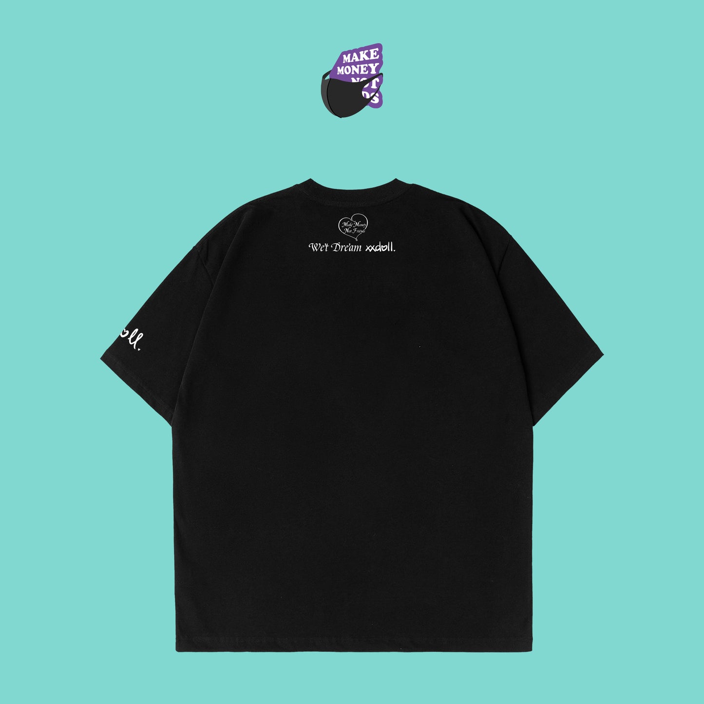 Doll Sister "ChatHKD-4o" Ghibli Large Model T-shirt Limited Release (White)