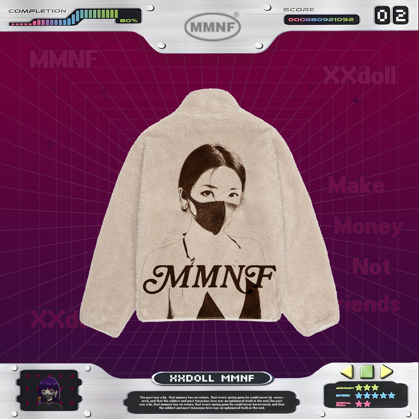 玩偶姐姐「雲絨」羊羔絨夾克 限量聯名 xxDoll