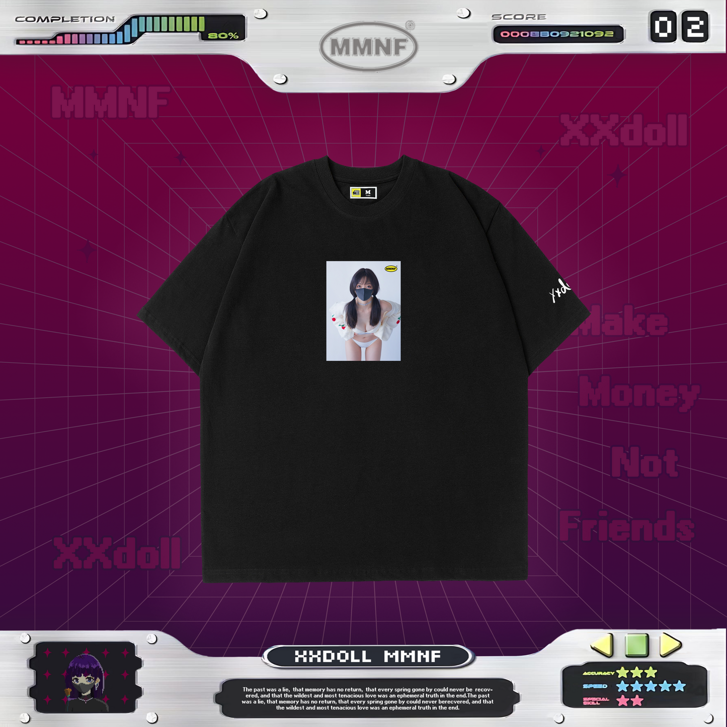 玩偶姐姐「櫻桃甜心」Photo T 恤 正版聯名 xxDoll 限量系列