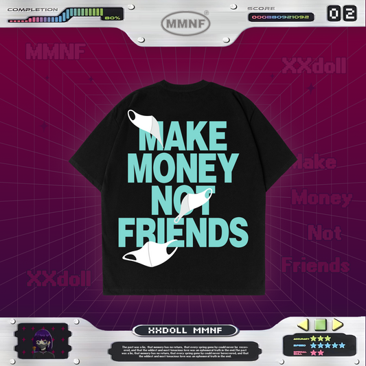 玩偶姐姐「$$$ 賺錢不交朋友」聯名 T 恤 限量系列 xxDoll