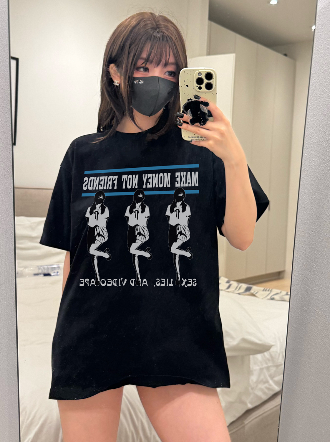 玩偶姐姐「假面舞會」T 恤 正版聯名 xxDoll 限量系列