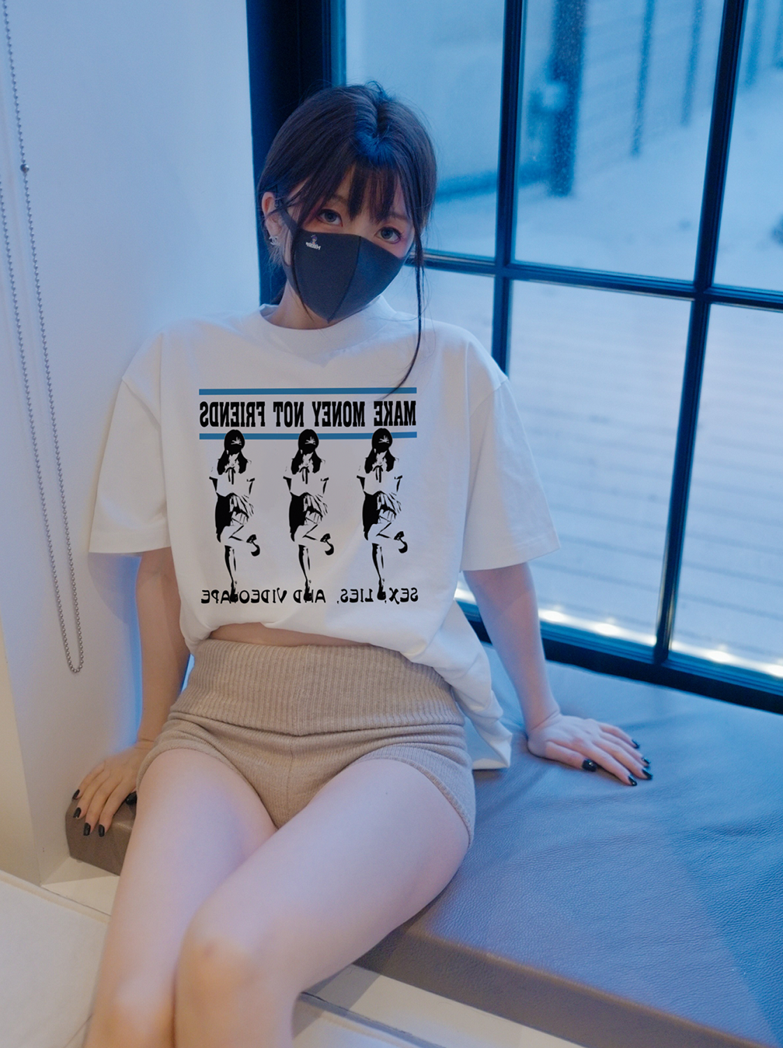 玩偶姐姐「假面舞會」T 恤 正版聯名 xxDoll 限量系列