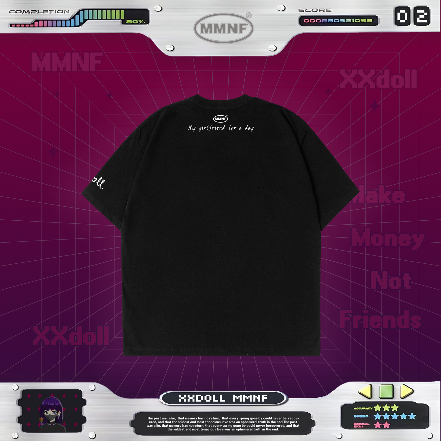 玩偶姐姐「假面舞會」T 恤 正版聯名 xxDoll 限量系列