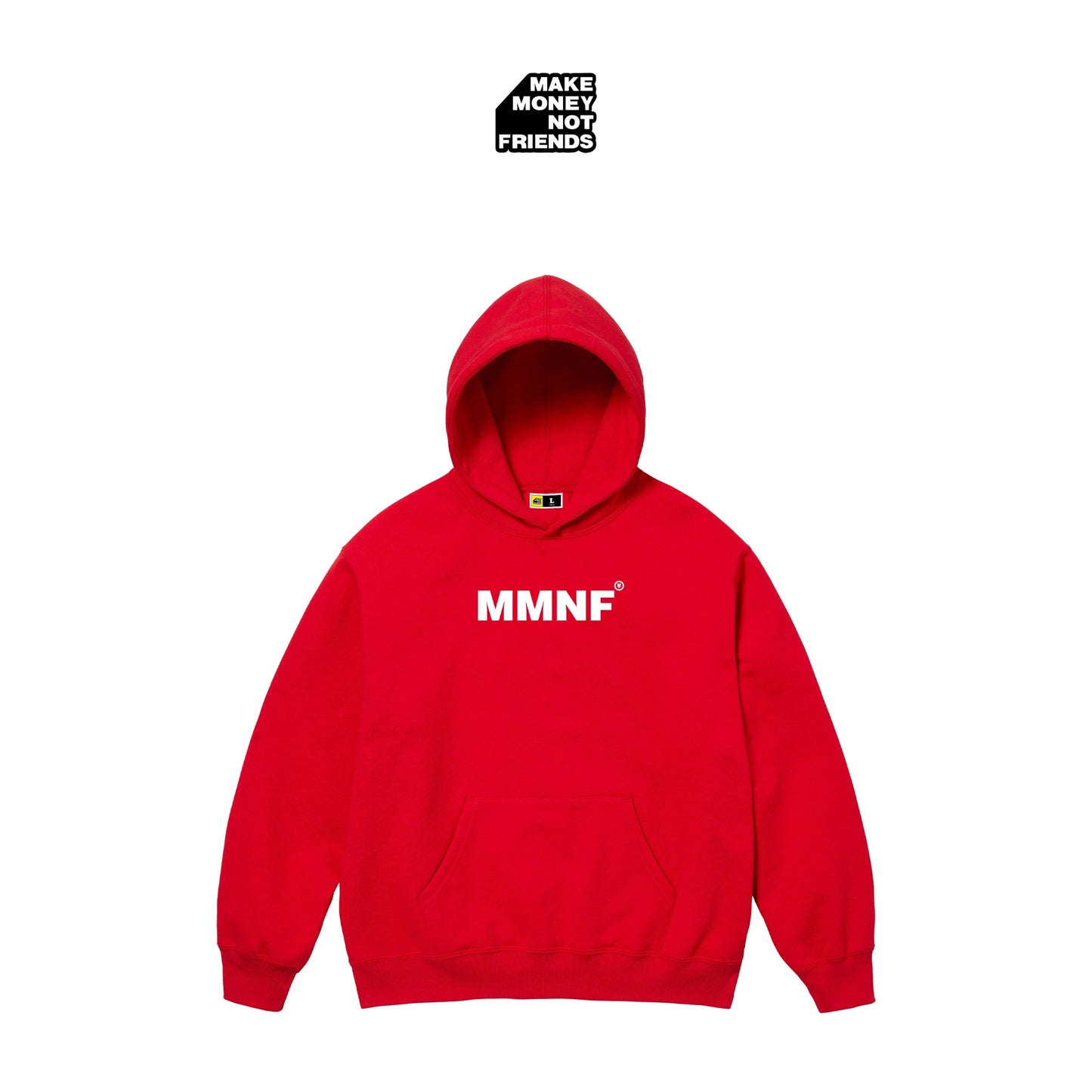 童帝同款 |  「經典 Logo」連帽衛衣 賺錢不交朋友 MMNF