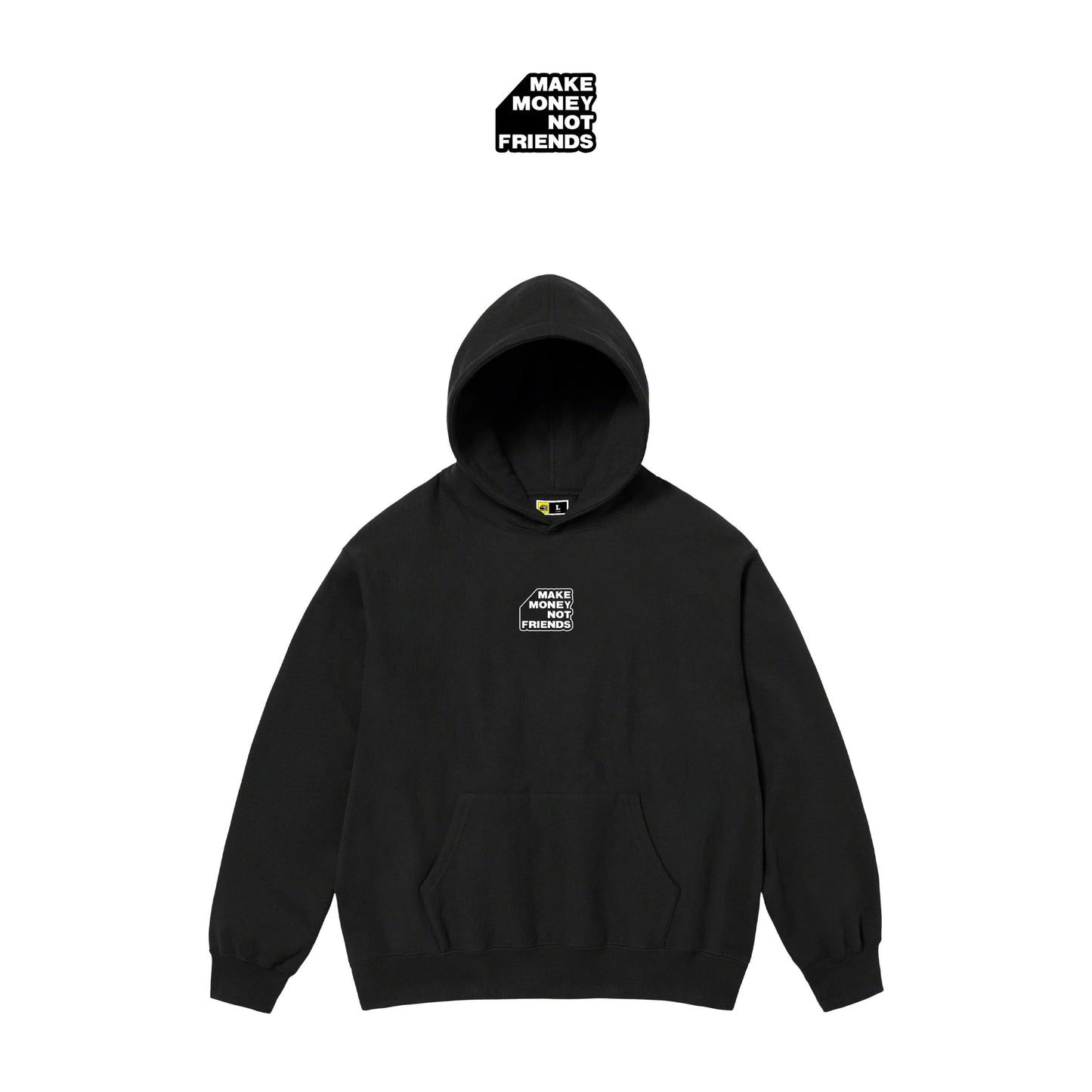 童帝同款 |  「經典 Logo」連帽衛衣 賺錢不交朋友 MMNF