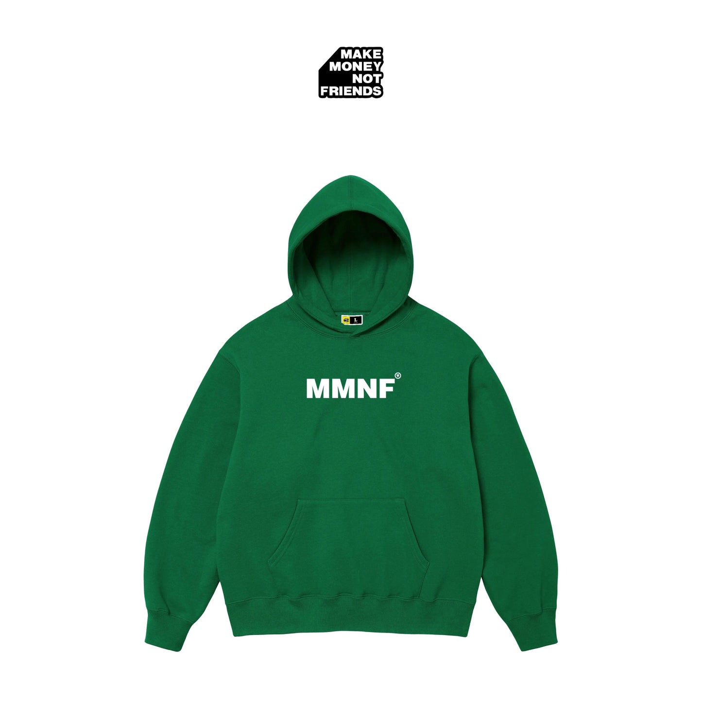 童帝同款 |  「經典 Logo」連帽衛衣 賺錢不交朋友 MMNF