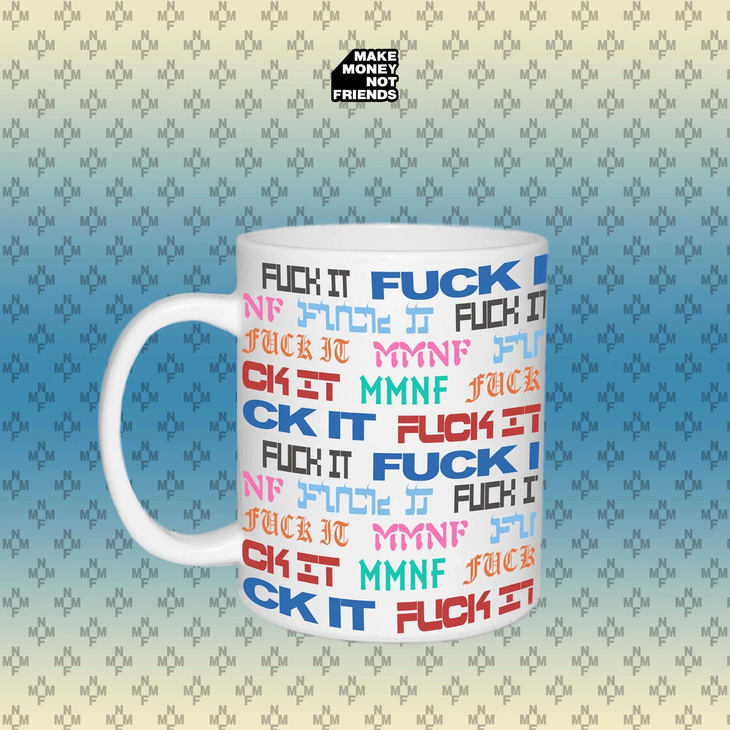 「擺爛 Fu*k it!」滿印設計 陶瓷馬克杯正版授權 限量聯名 結城結弦
