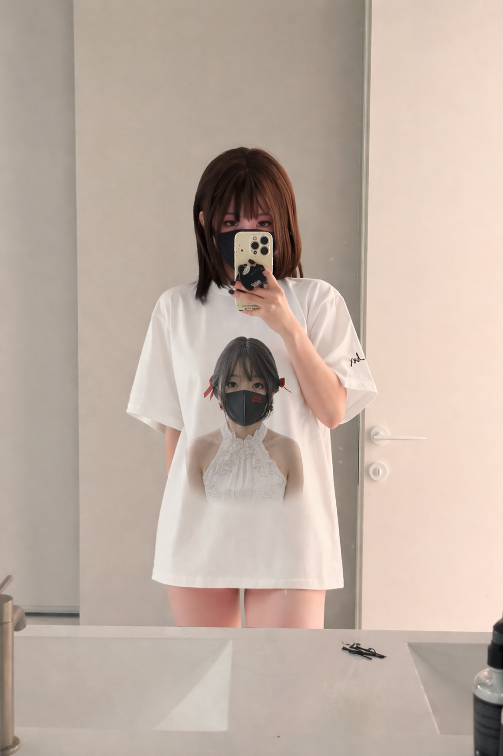 玩偶姐姐「不知火舞」肖像 T 恤 正版聯名 xxDoll 限量系列
