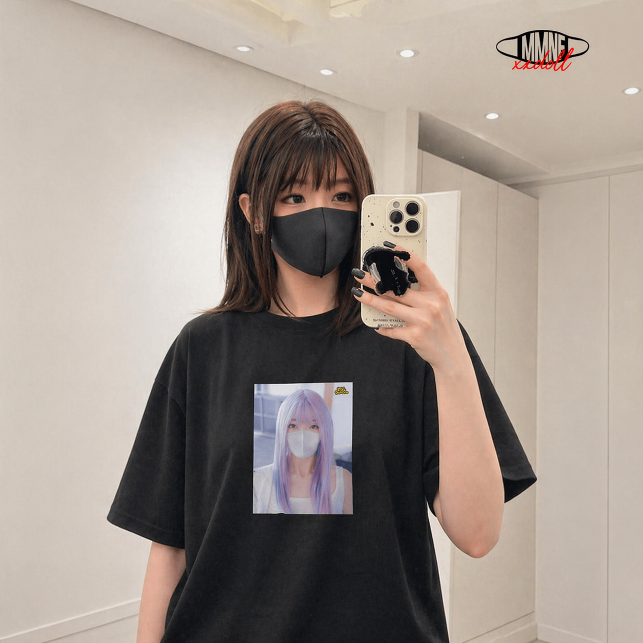 玩偶姐姐「霧紫少女」T 恤 正版聯名 xxDoll 限量系列