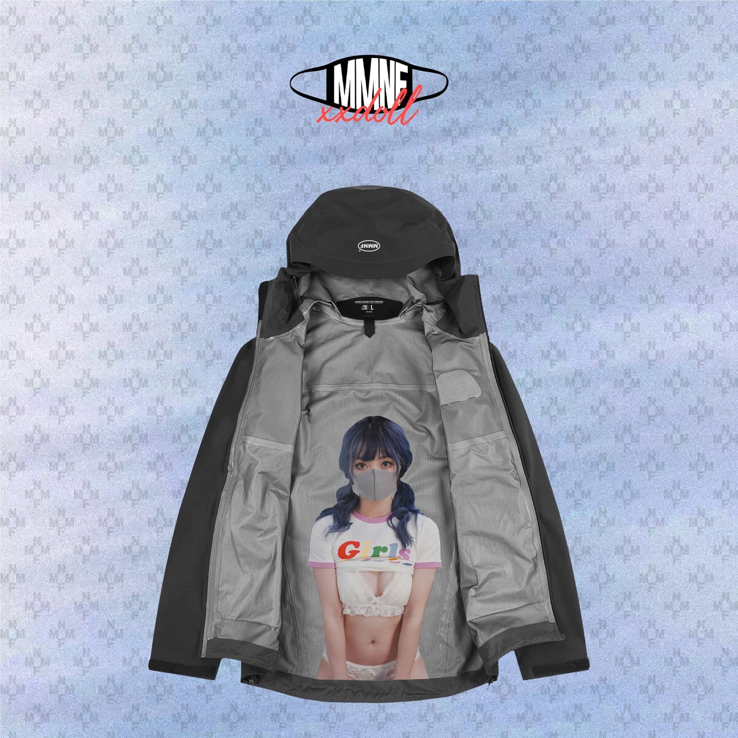 「虛擬戀人」硬殼衝鋒衣 Doll in Shell 限量系列