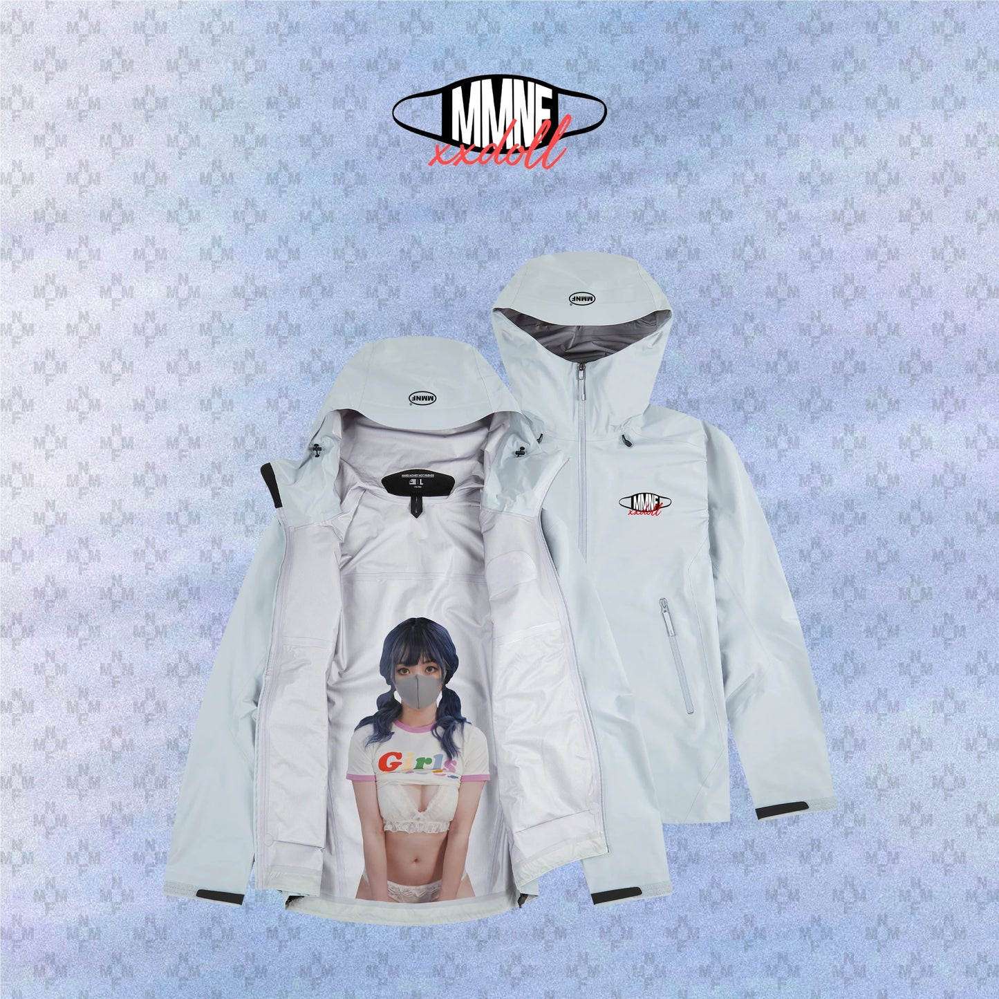 「虛擬戀人」硬殼衝鋒衣 Doll in Shell 限量系列
