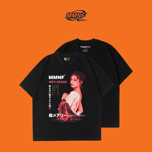 橘瑪麗「WET-630」赤瞳瑪麗 竹節棉 T 恤 限量發售