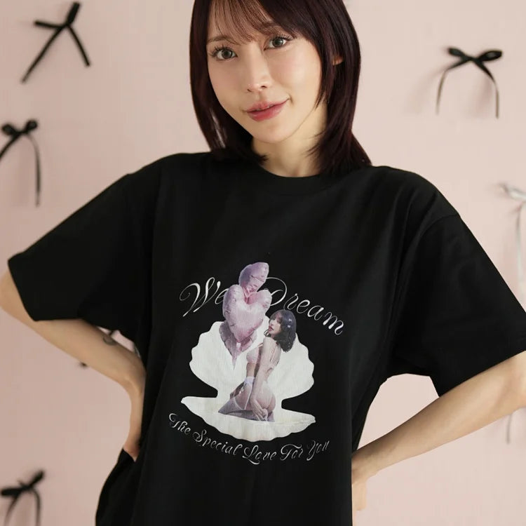 七瀨愛麗絲「珍珠少女」T恤 正版聯名 限量系列