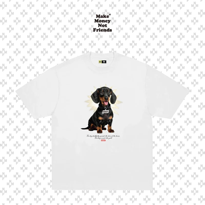「Puppy Tee」純棉美式T恤 限定