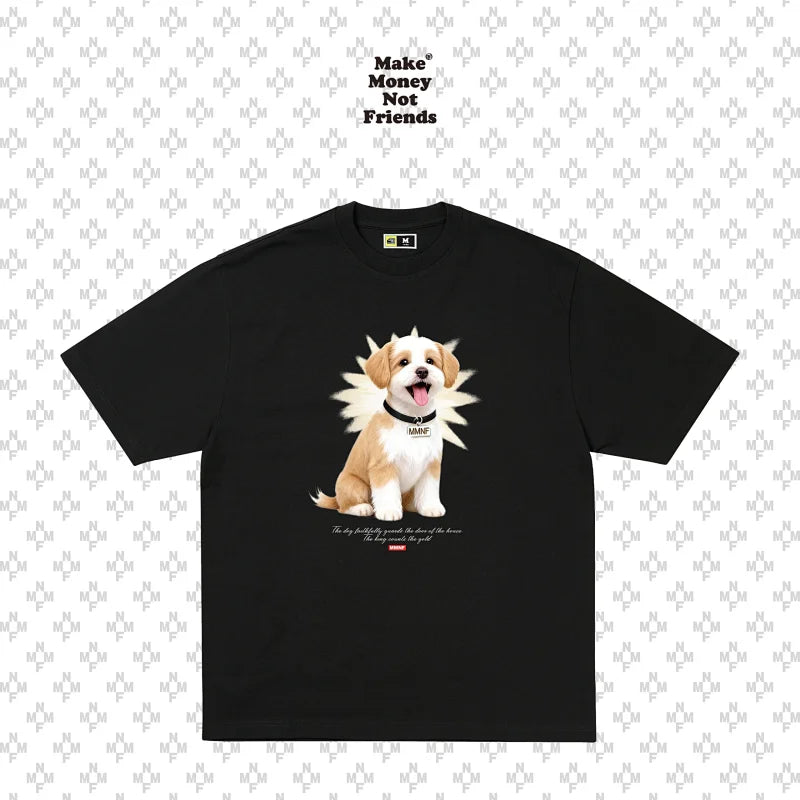 「Puppy Tee」純棉美式T恤 限定