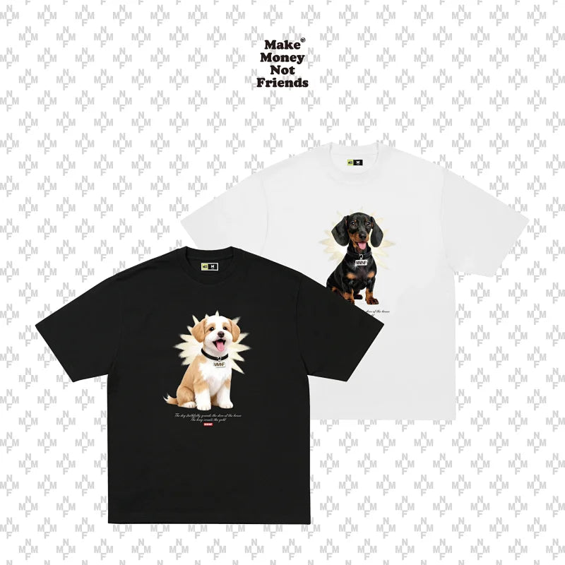 「Puppy Tee」純棉美式T恤 限定