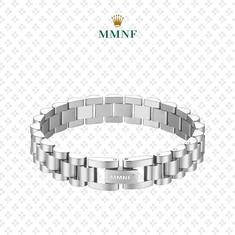 Rolex「五珠之鍊」18K金色 / 銀色手鍊